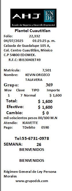 Ticket de Seguridad